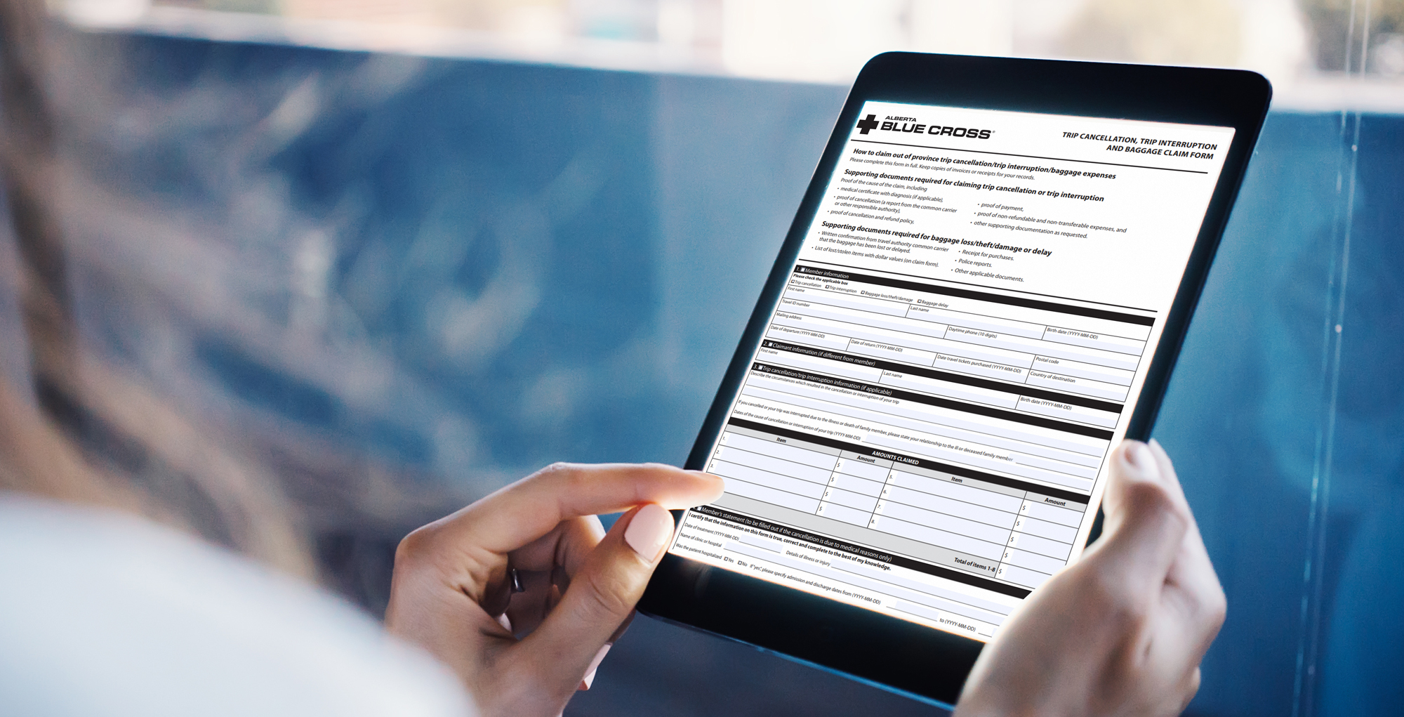 Snap a photo and upload your documents in six easy steps Alberta Blue